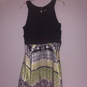 Fitted halter dress nwot